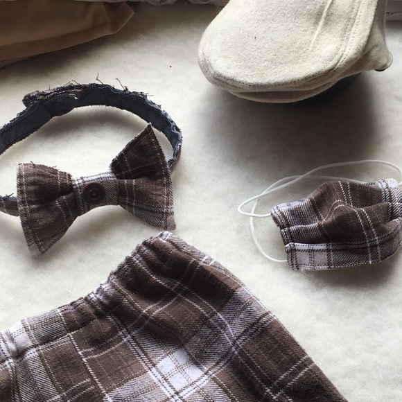 Newsboy Newborn set perfect for photo Prop - Picture 5 of 5